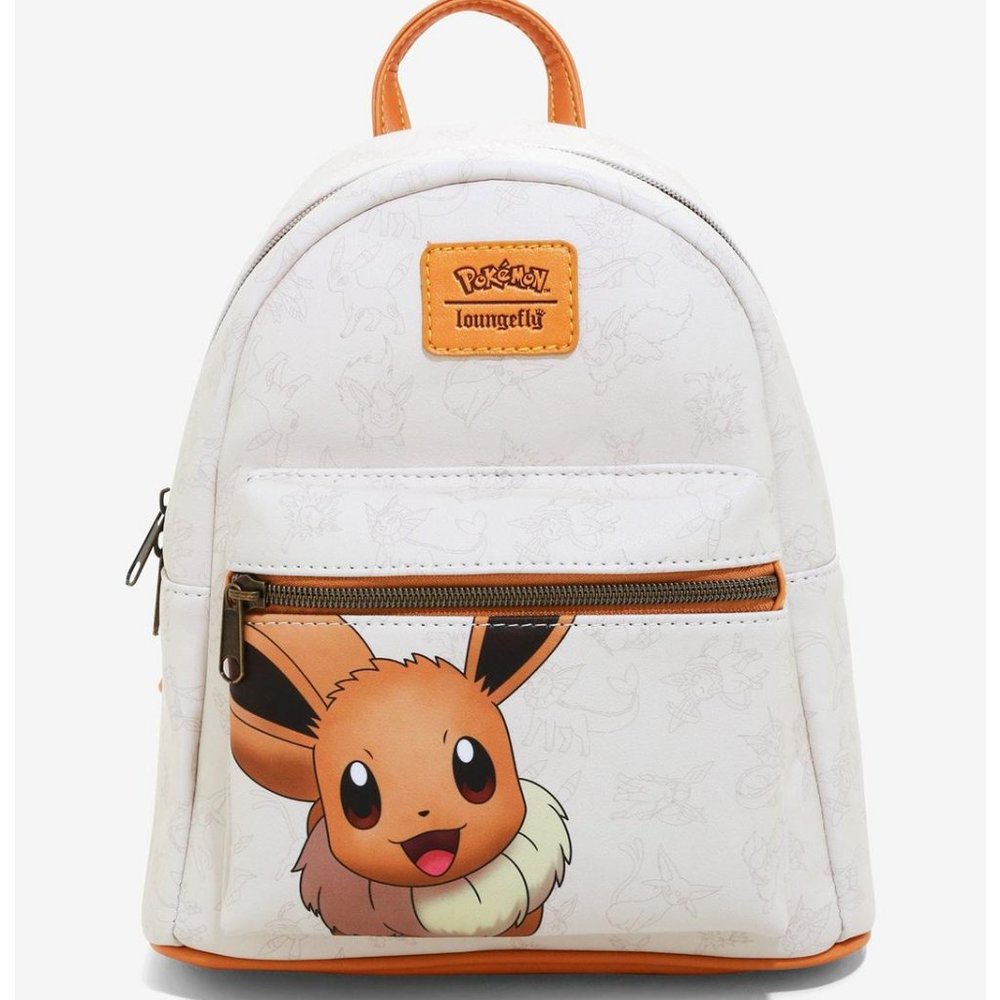 Loungefly Pokemon Eevee & Eeveelutions Mini Backpack NWT